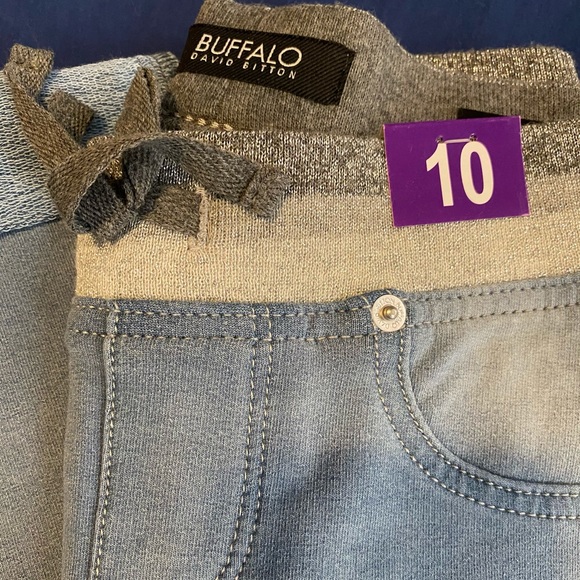 Buffalo Stretch French Terry “Denim” Pull on Pant - Picture 4 of 8